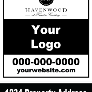 Havenwood - Builder Signage