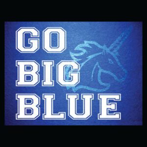 Big Blue Sign NBHS