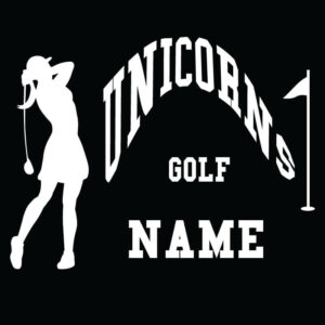 Golf Decal (Female)
