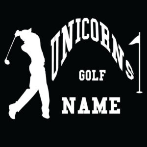 Golf Decal (Male) NBHS