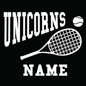 Tennis Decal NBHS