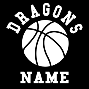 Basketball Decal LCHS