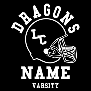 Helmet Decal (Varsity only) LCHS
