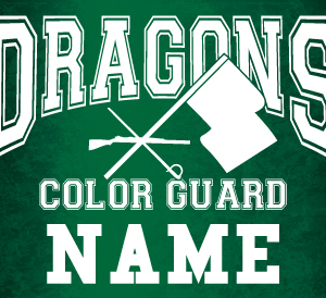 Color Guard Band Sign LCHS