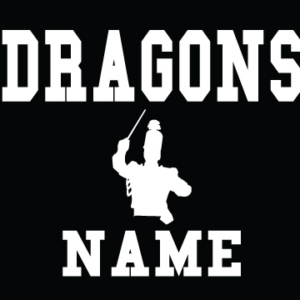 Drum Major Band Decal LCHS
