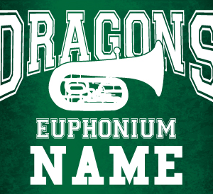 Euphonium Band Sign LCHS