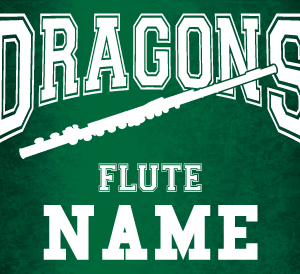 Flute Band Sign LCHS
