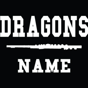 Flute Band Decal LCHS