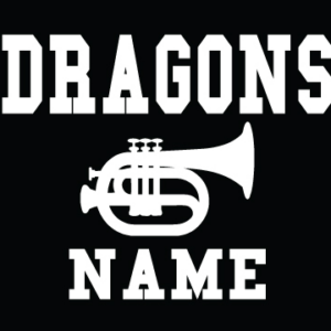 Mellophone Band Decal LCHS