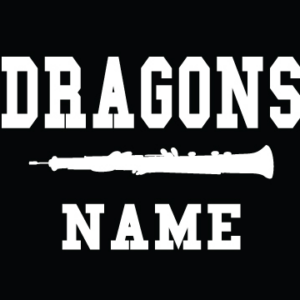 Oboe Band Decal LCHS